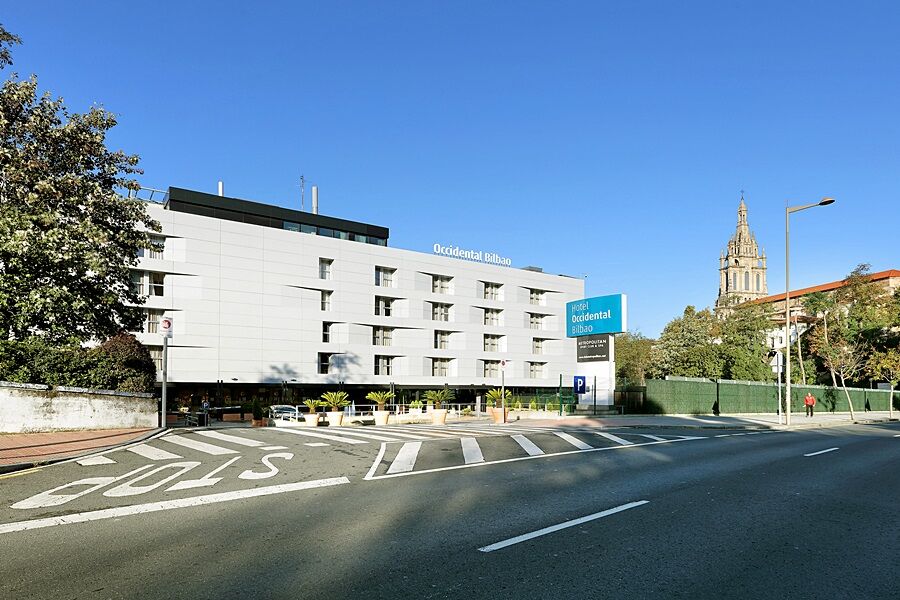 Occidental Bilbao Hotel Exterior foto